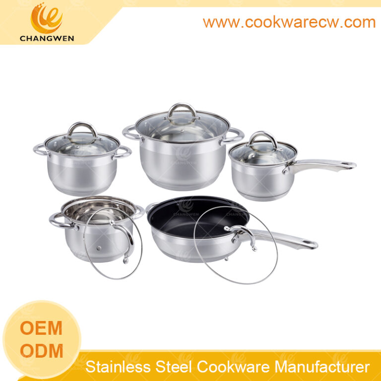 Stainless Steel Cookware Sets Factory